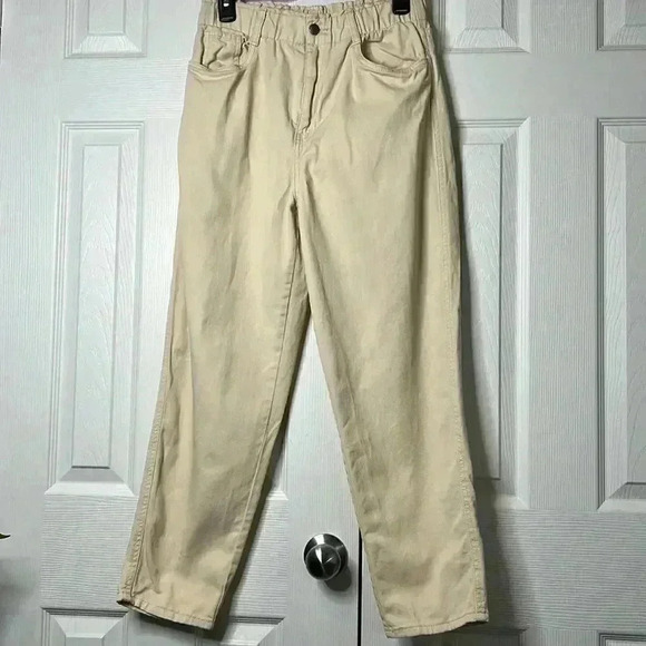 H&M High Waist Twill Trousers Size 6 - Picture 3 of 14
